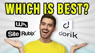 Wealthy Affiliate&rsquo;s SiteRubix vs Dorik : Which is better for building websites in 2025