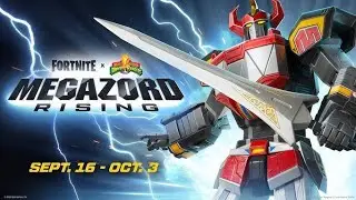 The Power of Megazord Fortnite Battle Royale Gameplay Trailer 