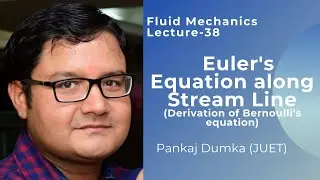 Euler's equation along stream line and the derivation of Bernoulli's equation