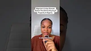 Nigerians Living Diaspora, Before Buying A Property in Nigeria, Watch This! #nigerianproperties