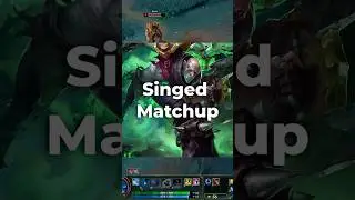 НИКОГДА больше не проигрывайте в матче Singed (ОБНОВЛЕНО) #leagueoflegends #challenger #education...