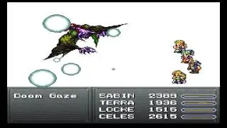 Final Fantasy VI Part 68 Boss: Deathgaze (Doom Gaze)