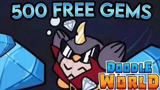 500 FREE GEMS IN DOODLE WORLD