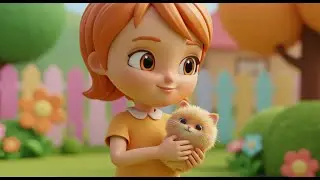 Emma Had a Tiny Cat | Cute Pet Song for Kids | Nursery Rhymes and Baby Songs