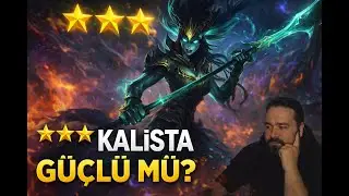 ⭐⭐⭐KALİSTA NEDEN BU KADAR GÜÇSÜZ HİSSETTİRİYOR? #set16 #tft #teamfighttactics