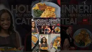 Holiday dinner and hot topics! Check it out! #holidaydinner #baddieseast #drinkchamps #respectfully