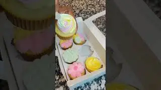 Spring cupcake #cupcake #cakedecorating #cupcakedecorating #cupcakeideas