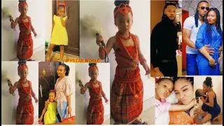 FLAVOUR And Anna Banner Surprises His Daughter Sofia on Her Cultural Day In School