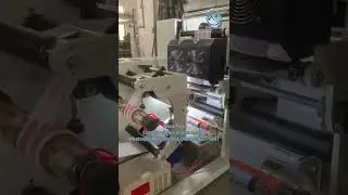 Adhesive Tape Cutting Machine Automatic Cello Tape Roll Printing Slitting Machine
