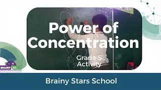 Activity on Concentration Power | Grade 5 Students Learn Focus Through Fun Activities#education