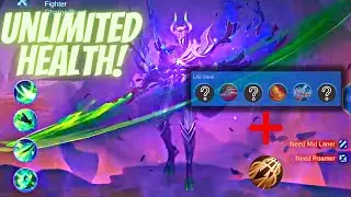 Argus unlimted health hack😱 || Insane lifesteal+damage build || Mobile Legends || Rogue Appraiser ||