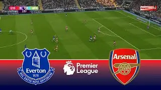 Everton vs Arsenal - Premier League 2025/26 | Full Match All Goals | Pes 21 Gameplay