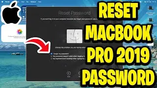 Как сбросить пароль на MacBook Pro 2019