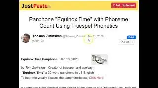 Equinox Time Panphone