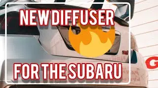 SUBISPEED OLM PAINT MATCHED DIFFUSER | 2015 SUBARU WRX STI