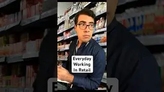 Everyday working retail #retail #shortsfeed #comedy #shorts