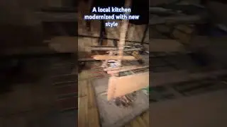 A local kitchen modernized with new style  #viral #nature #local #modern #technology #foryou