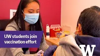 UW students join vaccination effort