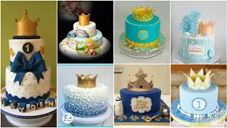 Prince cake design for your baby boy birthday / Baby Boy birthday cake design