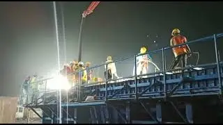 First Pier cap casting patna metro | Patna Metro | Pier Cap | #patnametro