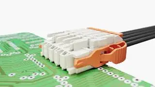 WAGO PCB-terminalblock och pluggbara PCB-kontakter med armar
