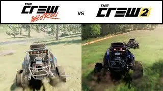 ✪ The Crew 2 vs The Crew Wild Run - Graphics Comparison (HD)