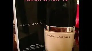 Marc Jacobs Genius Gel Super-Charged Foundation Review and How-To