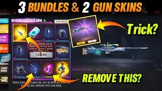 NEW WAVEBREAKER KAZE AWM SKIN FADED WHEEL | FREE FIRE NEW EVENT