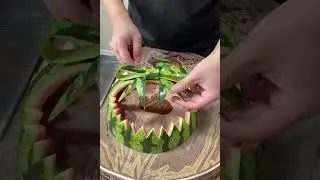 Fruit & Vegetable Art: Watermelon Cutting and Creative Cake Style | Vegetables Creative Activity