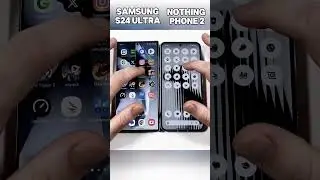 Samsung S24 Ultra vs Nothing Phone 2⚡Speed Test Showdown! 🚀 Who&rsquo;s the Fastest? 😱#shorts#viralvideo