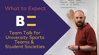 Beyond Equality Team Talk for University Sports & Student Societies.
