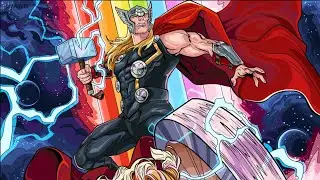 HOW TO COLOR A THOR LOVE AND THUNDER IN 30 Second  #shorts #short  #whatsappstatus #marvel