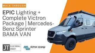 EPIC LIGHTING & COMPLETE VICTRON PACKAGE | Mercedes-Benz Sprinter BAMA Van