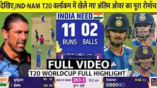 India vs Namibia T20 Worldcup 2026 Full Match Highlights | IND vs NAM T20 WC 2026 Full Highlights