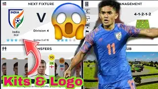 Make India National Team Kit & Logo 2021 | Dream League Soccer 2021 Kit & Logo