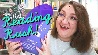 2020 Reading Rush TBR & Days 1 - 2 Vlog! 💜💜