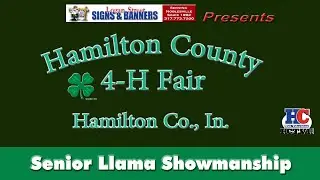 4-H Senior Llama Showmanship | sponsored by AgriGold | Thursday | 2025