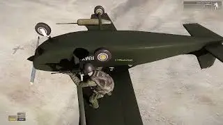 Arma 3 physics shows the realistic reality of plane physics.