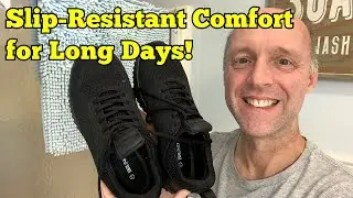 BRUNO MARC NON-SLIP WORK SHOES Review: Perfect for Food Service!