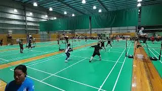 Chibi Titans vs Princes Hill Ai-Yah (XD3) - Badminton Veterans 2025 (Bendigo)