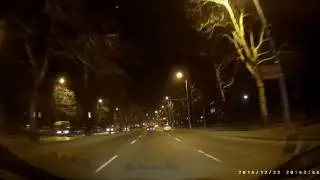 Chupad D501 / Uniway CVR03 Car DVR Night City Sample (Sony IMX322 + Novatek NT96658)