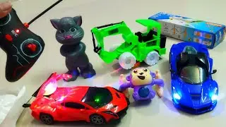 Fun Toy Adventure! 🚗🐒 JCB Remote Control Car & Dancing Monkey Toy 🤩