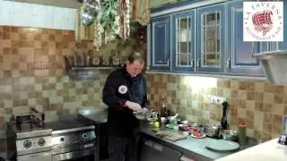 Закуска из артишоков от шеф-повара LA TAVERNA Михаила Дегтярева