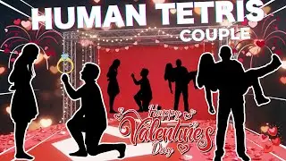 HUMAN TETRIS丨HIGH QUALITY Immersive Interactive Warm Up丨Easy Daily Routine | Full Body