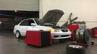 DYNO : 2ZZ-GE Greddy Supercharged 8th Gen Corolla