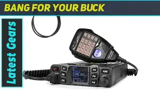 AnyTone AT-778UV II Mobile Ham Radio: Best Dual Band VHF UHF Transceiver for Car Vehicle
