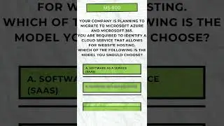 #MS-900 #office365 Question3  #mscloud