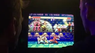 Street Fighter II Hyper Fighting Jon Prentice vs Brian Weissman 1 @High Scores Hayward