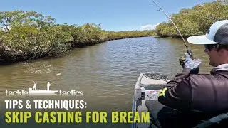 Skip Casting Soft Plastics for Bream - ZMan 2.5