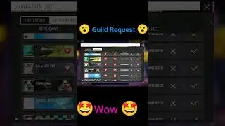Guild Request Send #freefire #ytshorts #ff #shorts #raistar #funny #reels